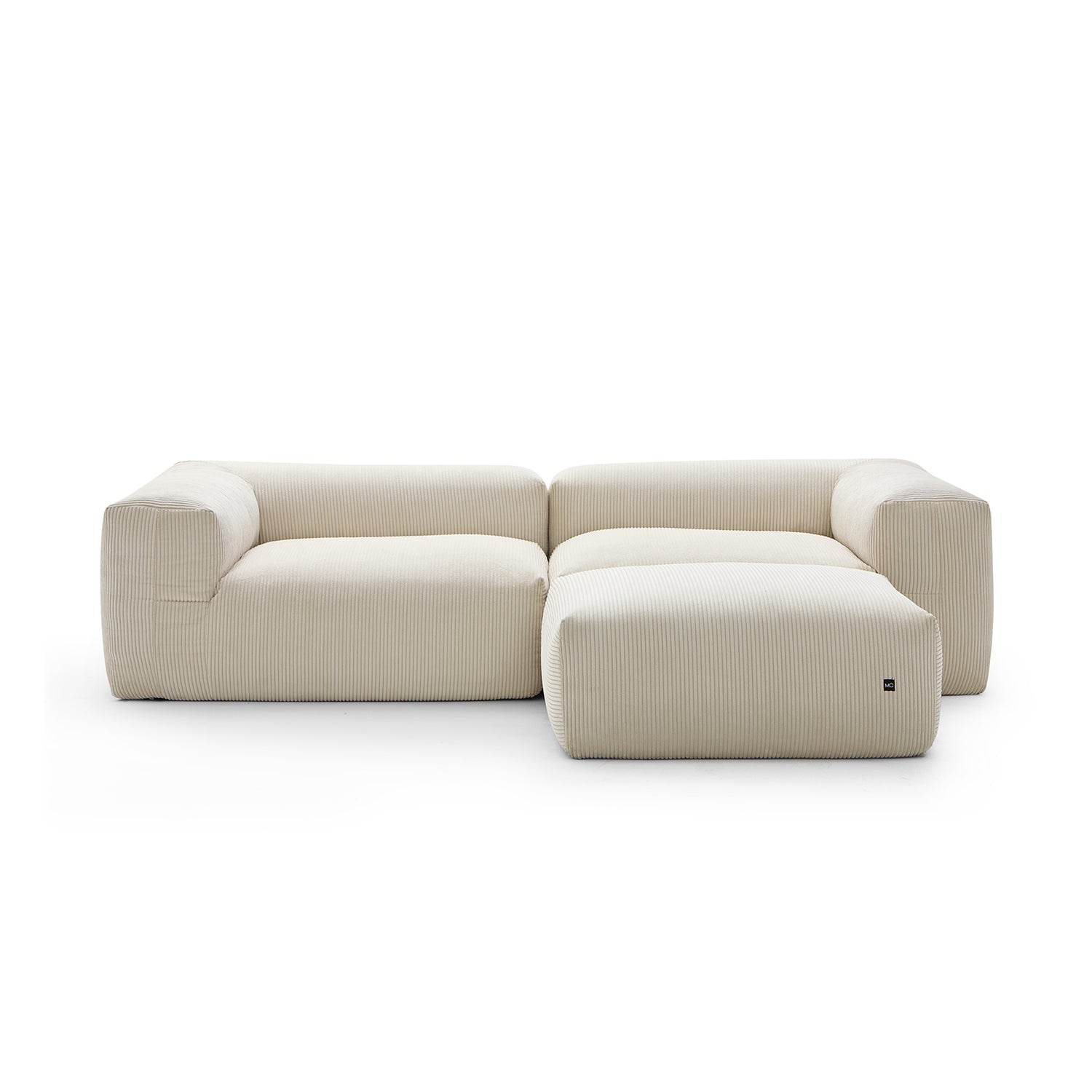 Mellow Sectional with Ottoman - Valyouweho
