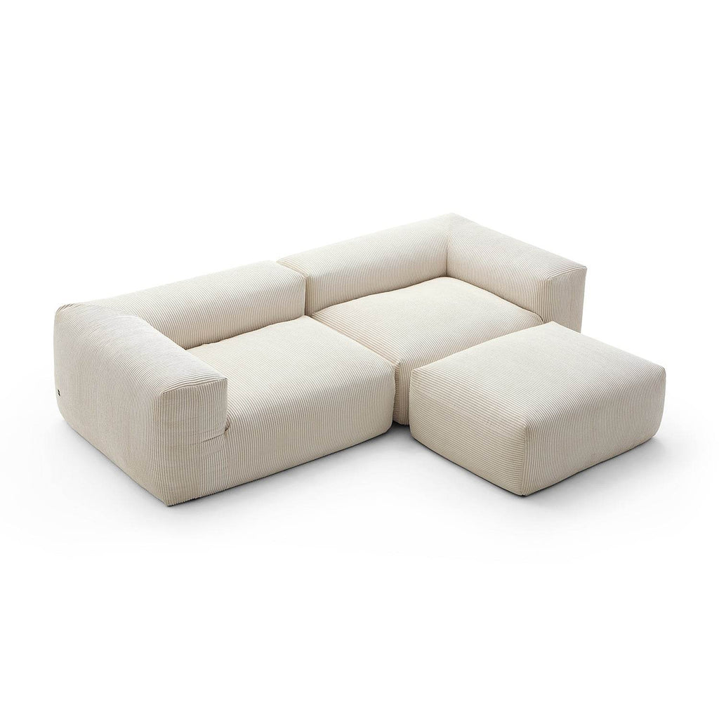 Mellow Sectional with Ottoman - Valyouweho