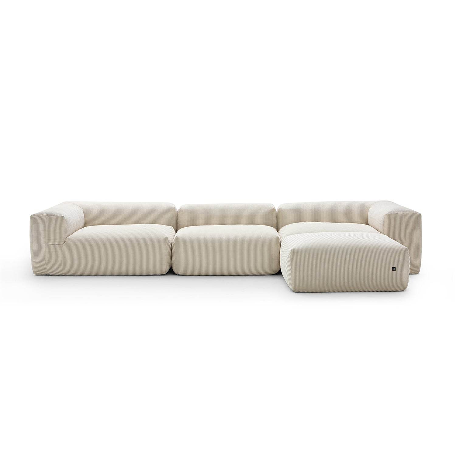 Mellow Sectional with Ottoman - Valyouweho