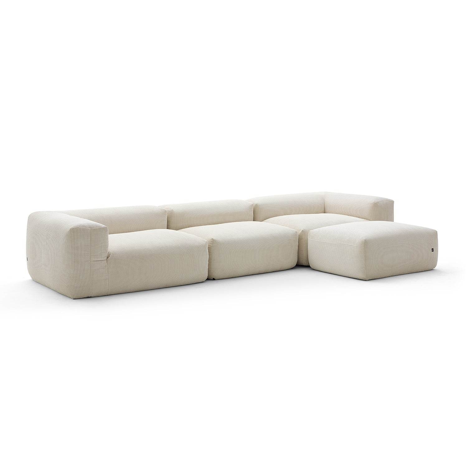 Mellow Sectional with Ottoman - Valyouweho