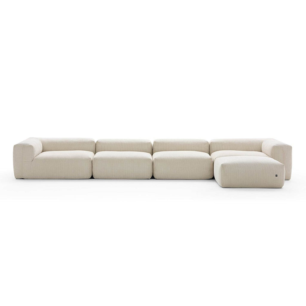 Mellow Sectional with Ottoman - Valyouweho