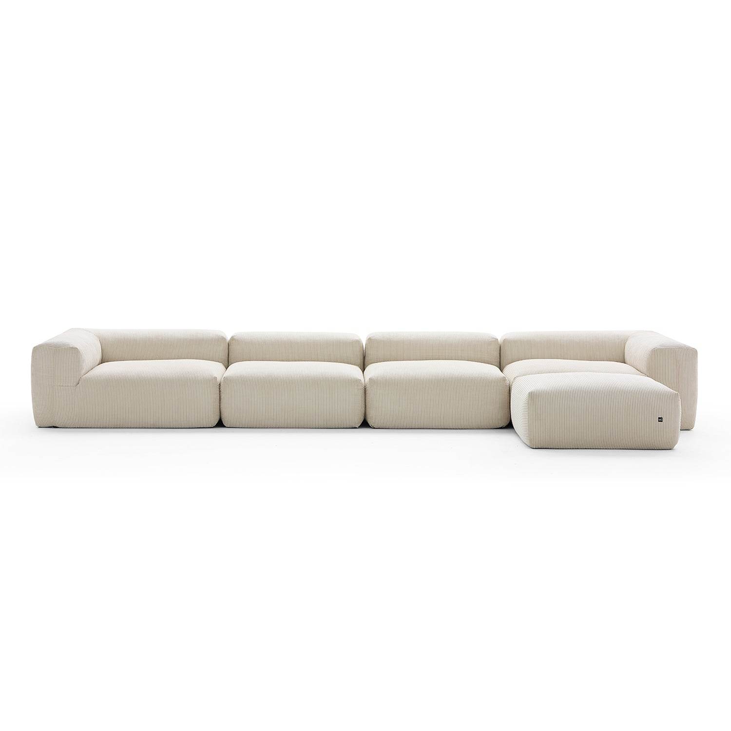 Mellow Sectional with Ottoman - Valyouweho