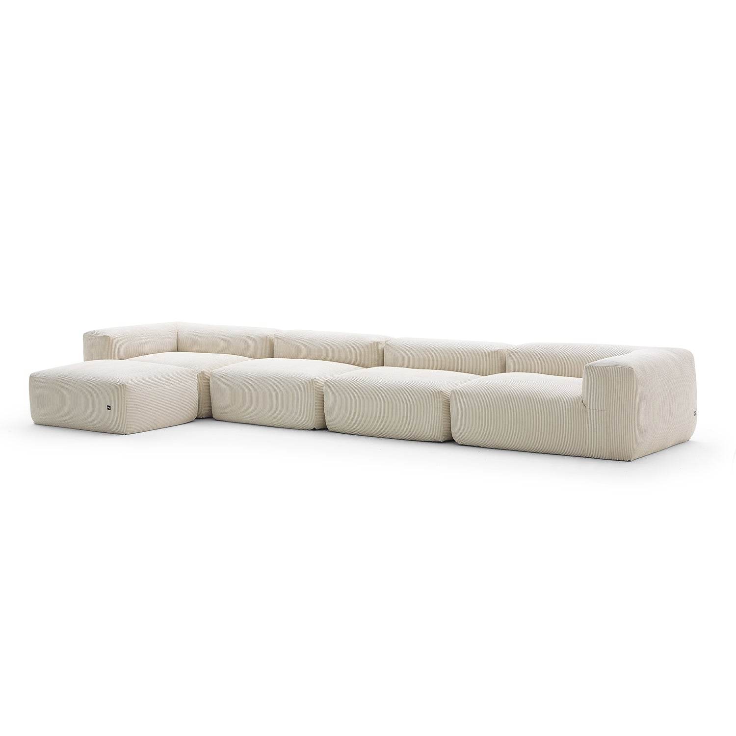 Mellow Sectional with Ottoman - Valyouweho