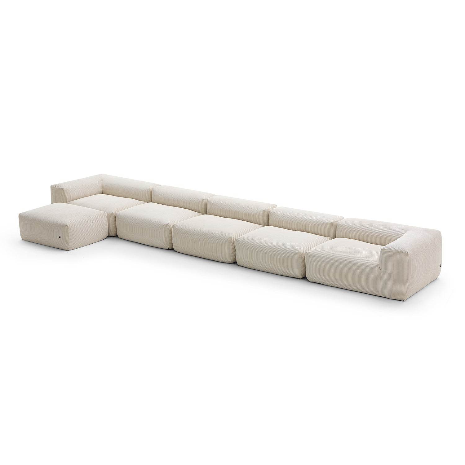 Mellow Sectional with Ottoman - Valyouweho