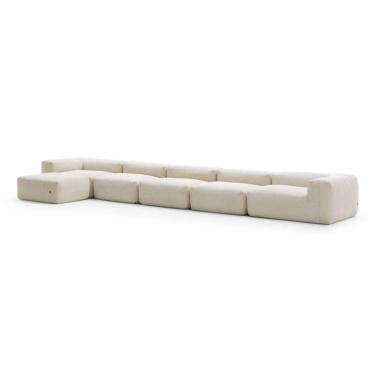 Mellow Sectional with Ottoman - Valyouweho