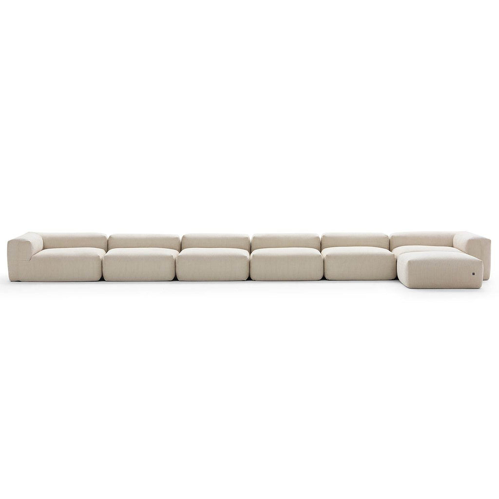 Mellow Sectional with Ottoman - Valyouweho