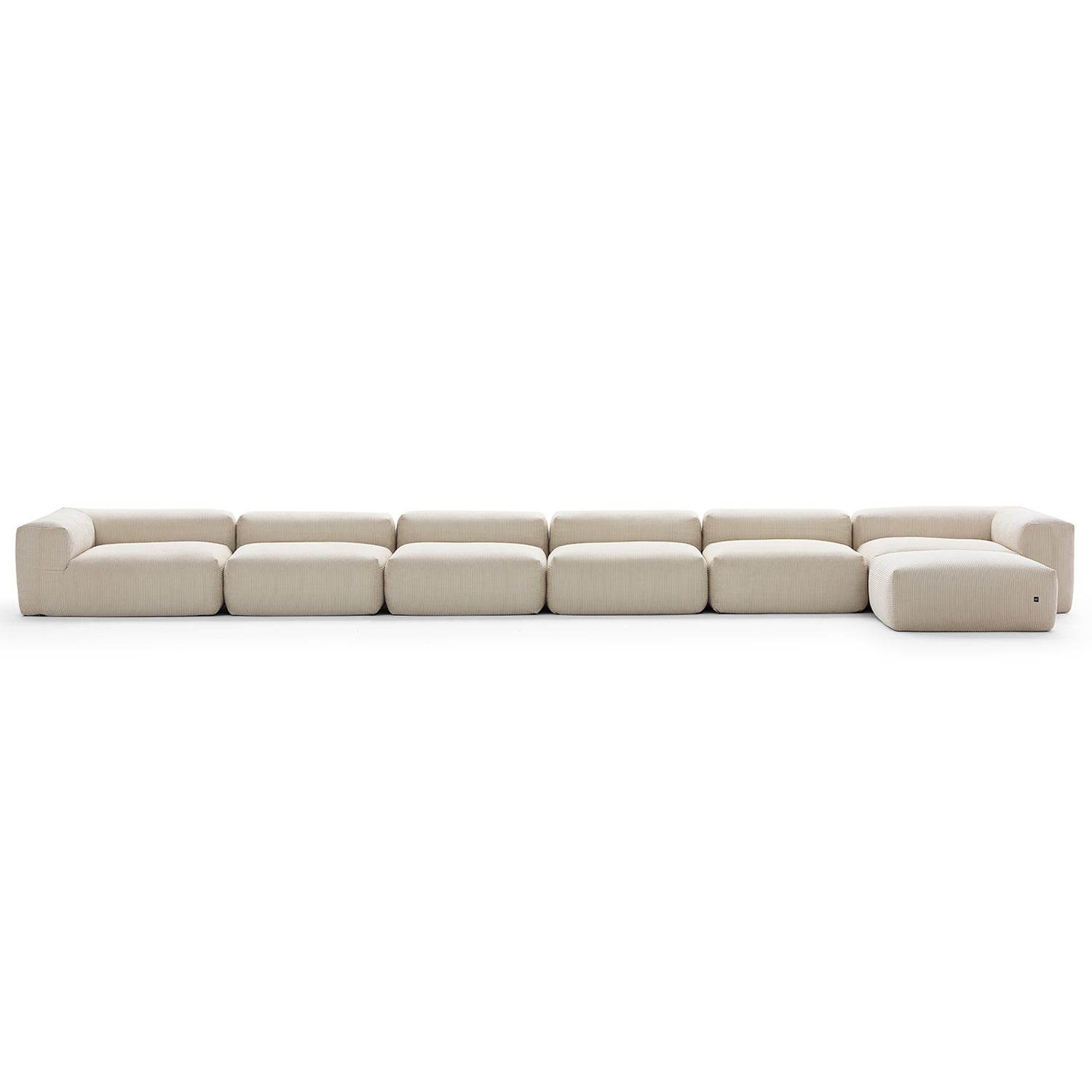 Mellow Sectional with Ottoman - Valyouweho