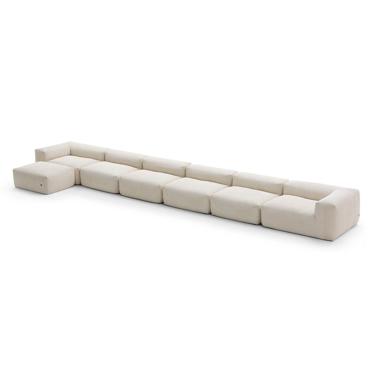 Mellow Sectional with Ottoman - Valyouweho