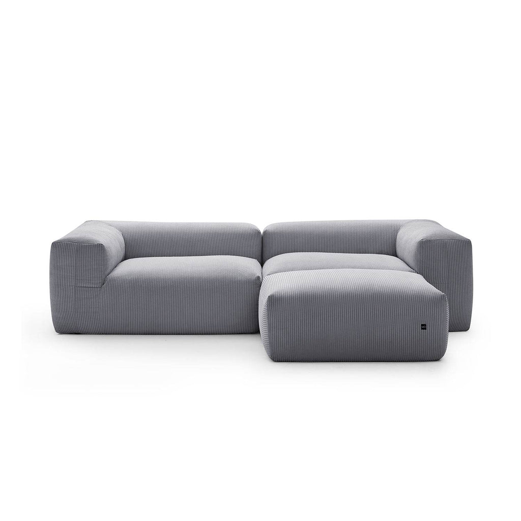 Mellow Sectional with Ottoman - Valyouweho