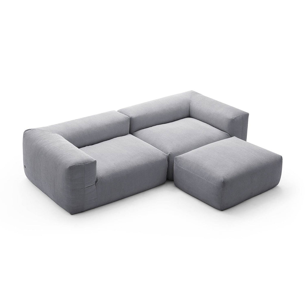 Mellow Sectional with Ottoman - Valyouweho