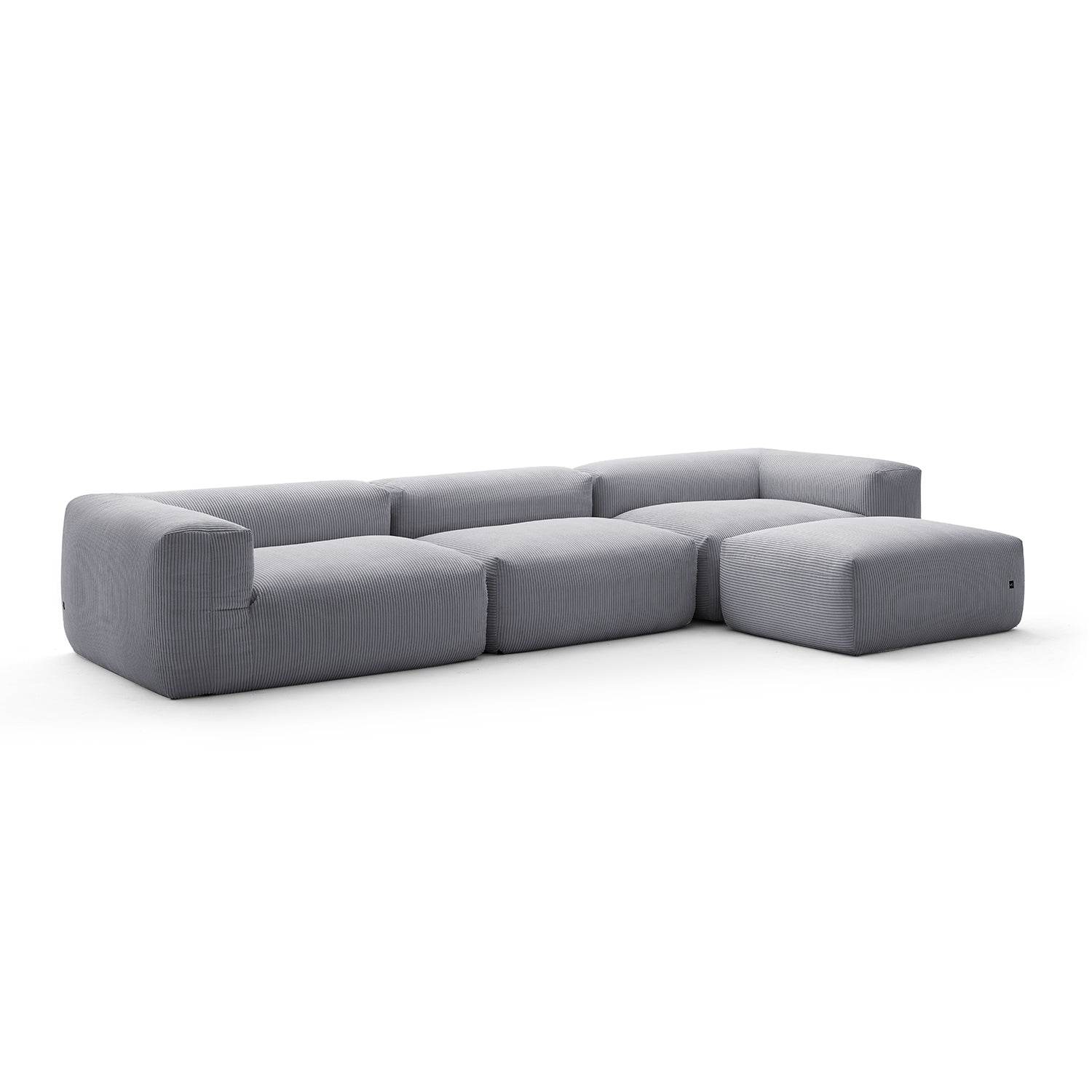 Mellow Sectional with Ottoman - Valyouweho