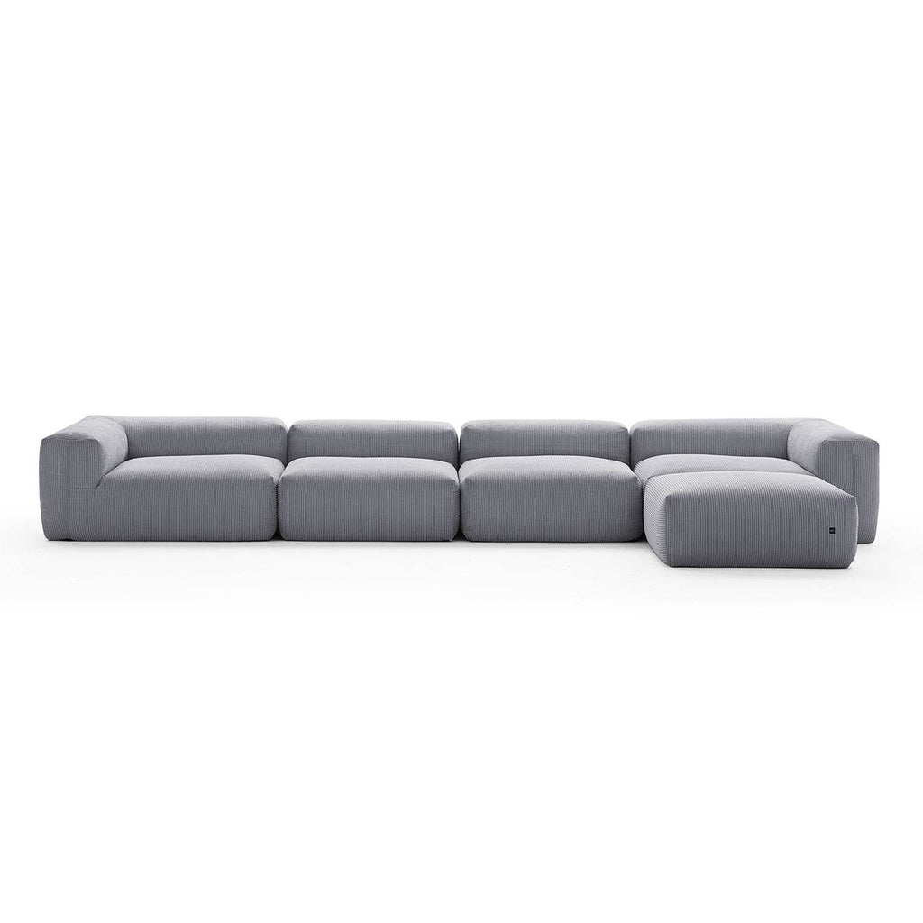 Mellow Sectional with Ottoman - Valyouweho