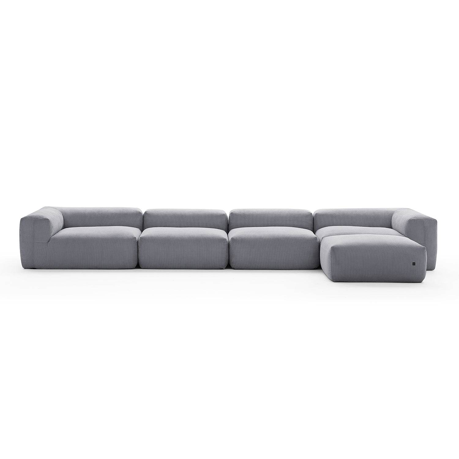Mellow Sectional with Ottoman - Valyouweho