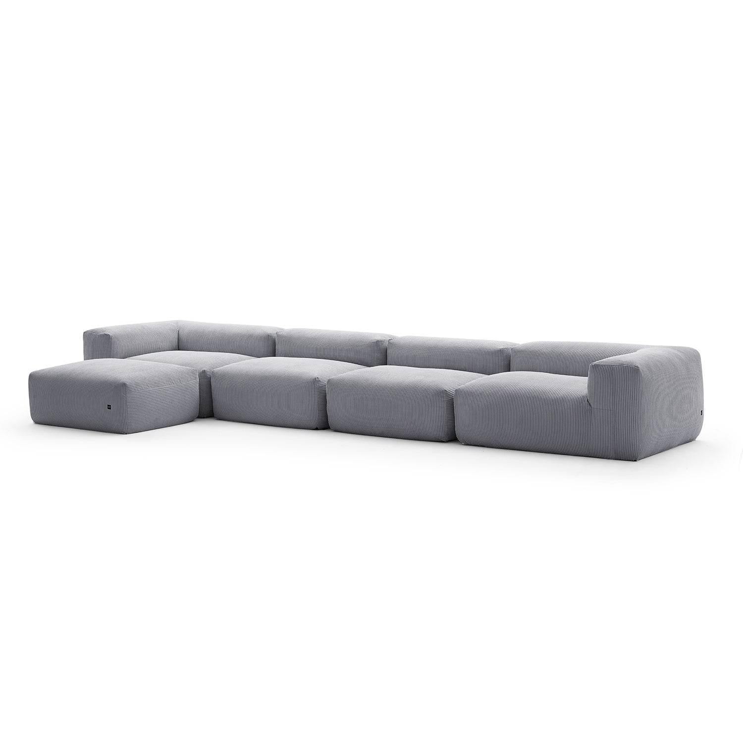 Mellow Sectional with Ottoman - Valyouweho