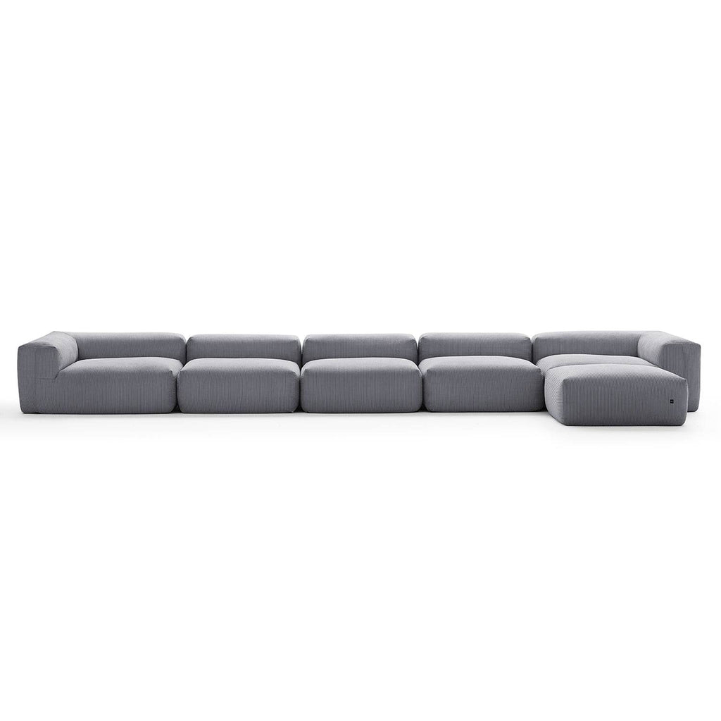 Mellow Sectional with Ottoman - Valyouweho