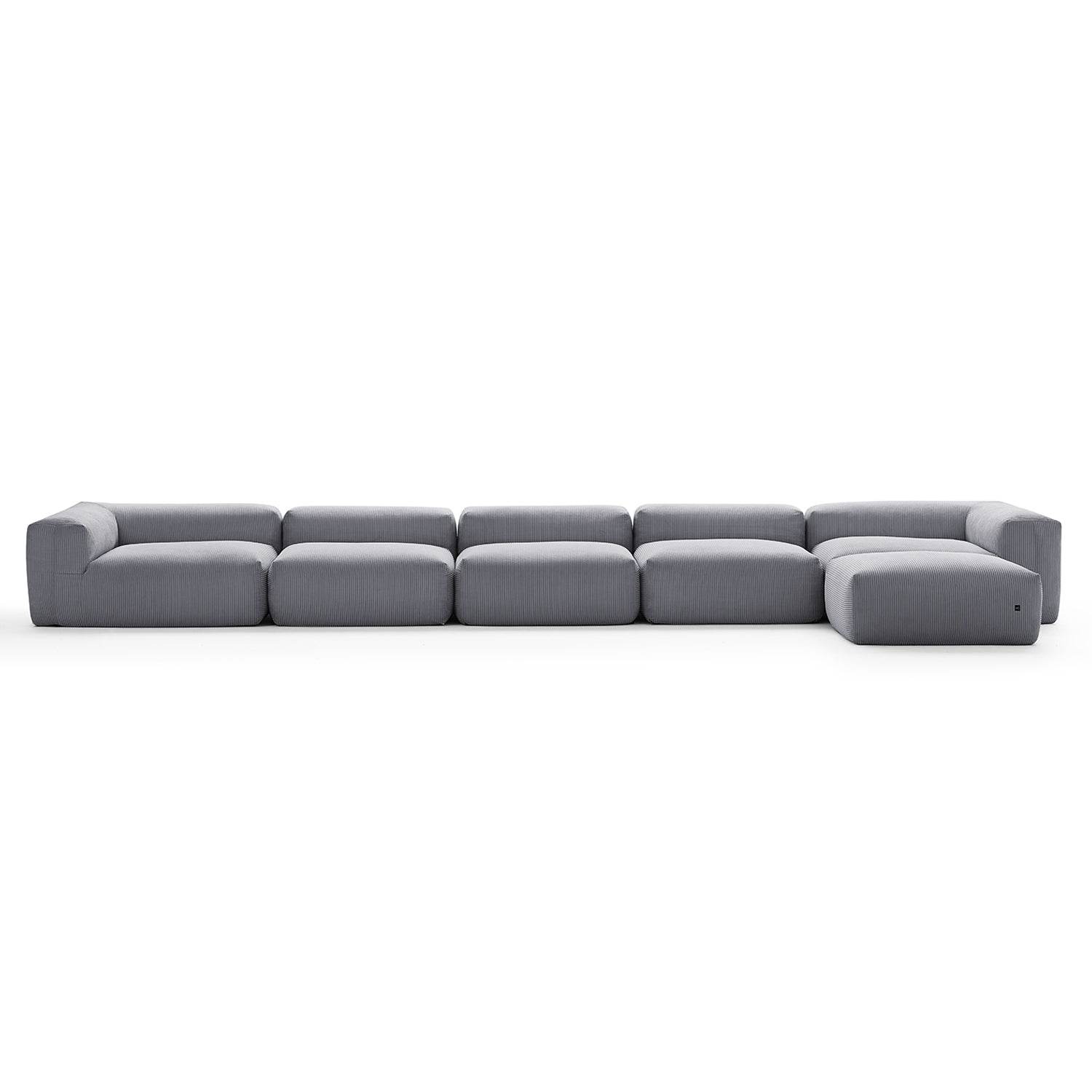 Mellow Sectional with Ottoman - Valyouweho