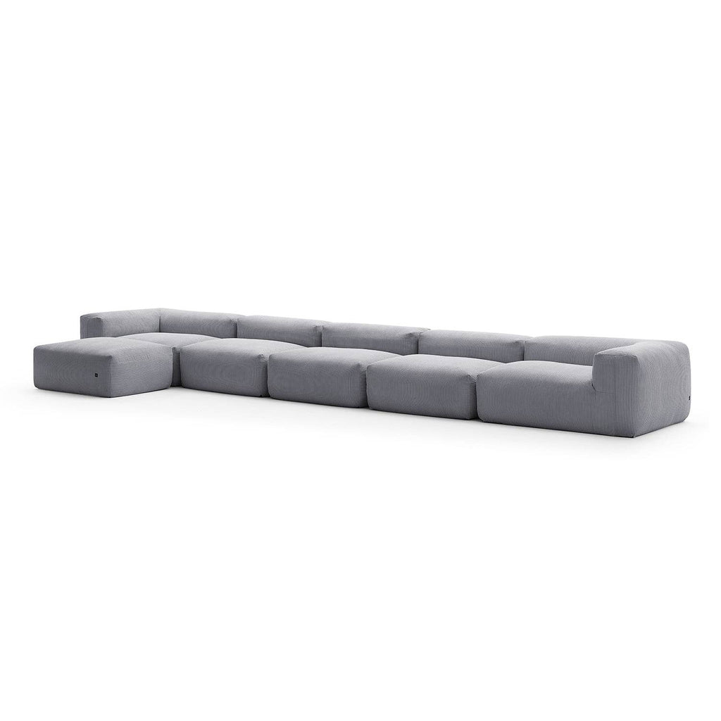 Mellow Sectional with Ottoman - Valyouweho