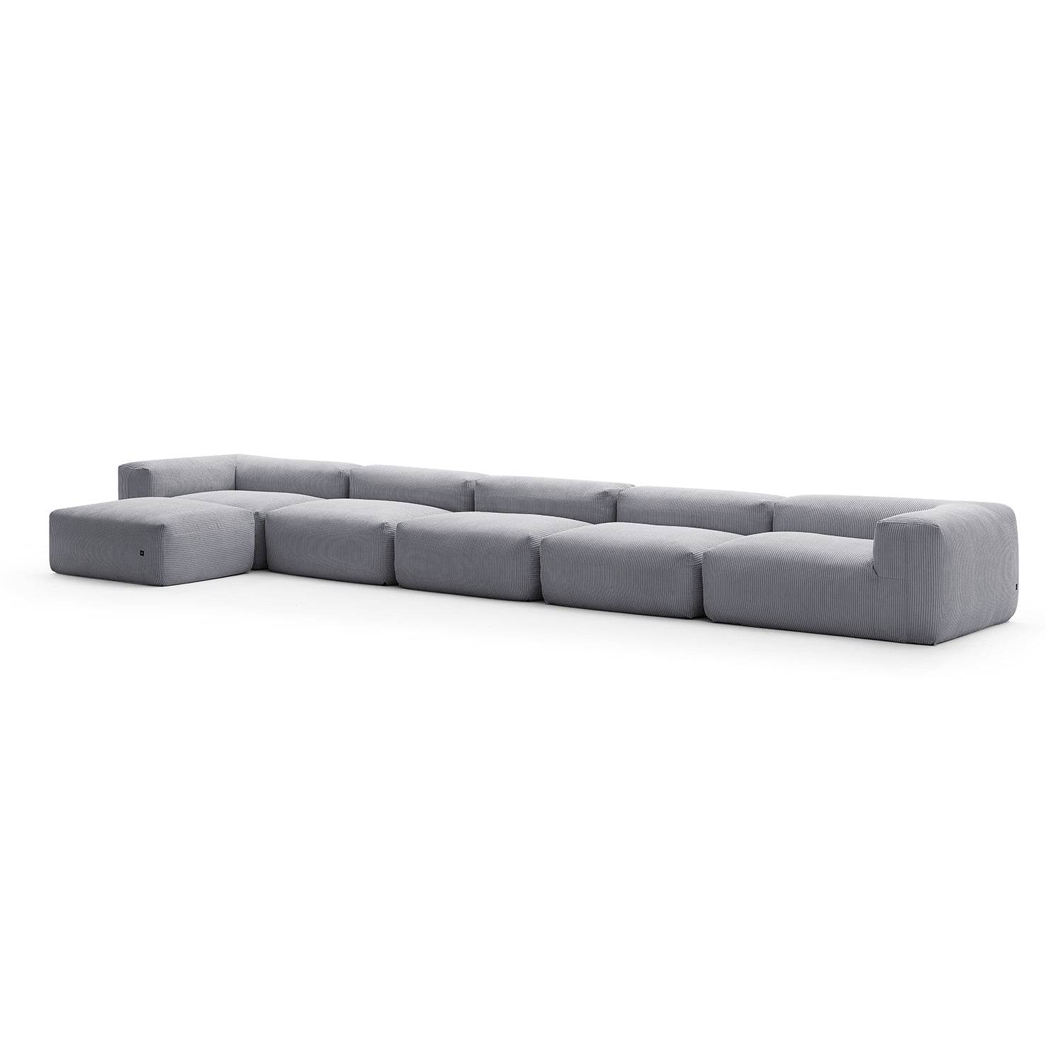 Mellow Sectional with Ottoman - Valyouweho