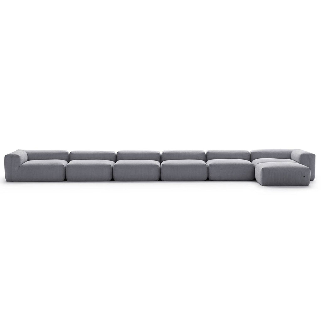 Mellow Sectional with Ottoman - Valyouweho