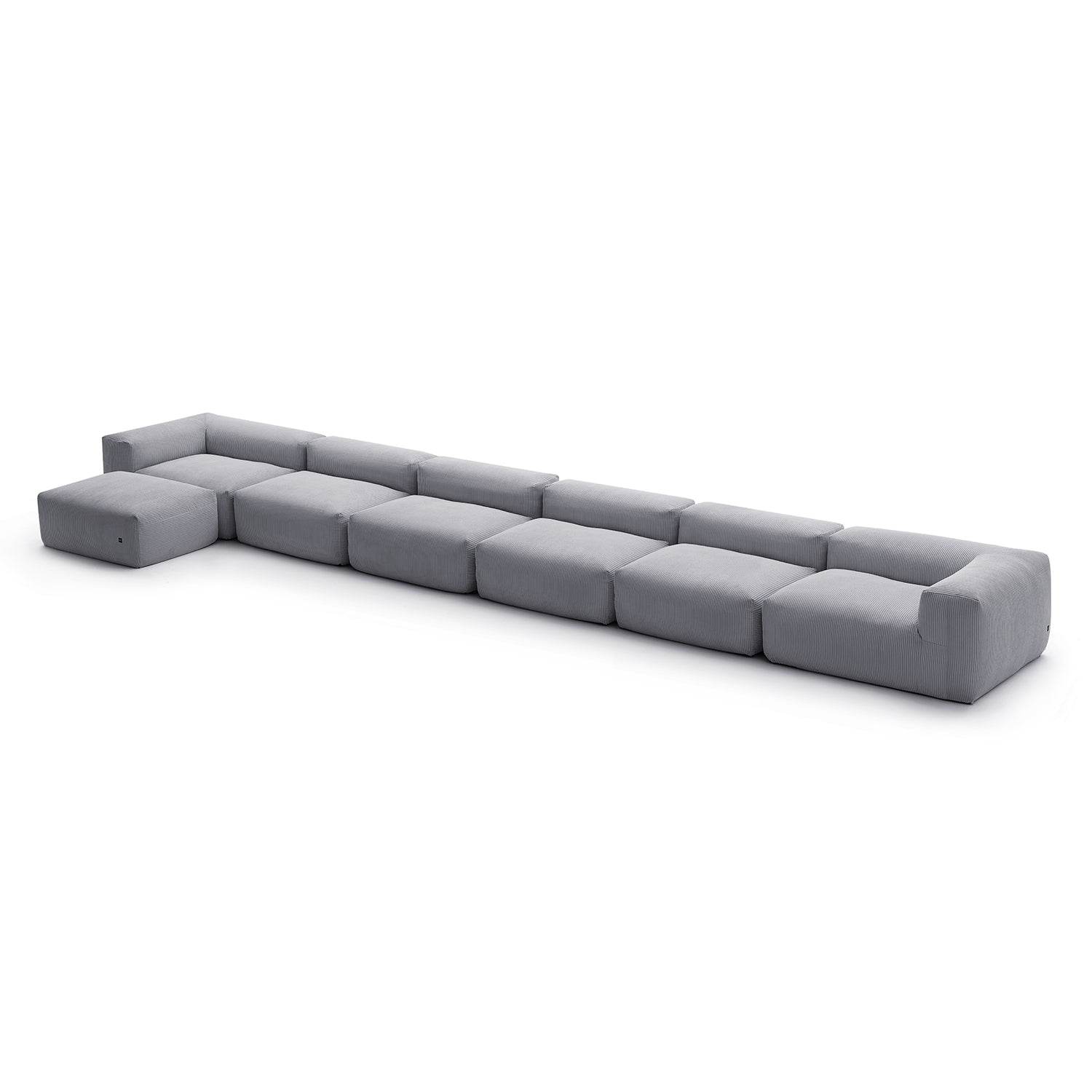 Mellow Sectional with Ottoman - Valyouweho