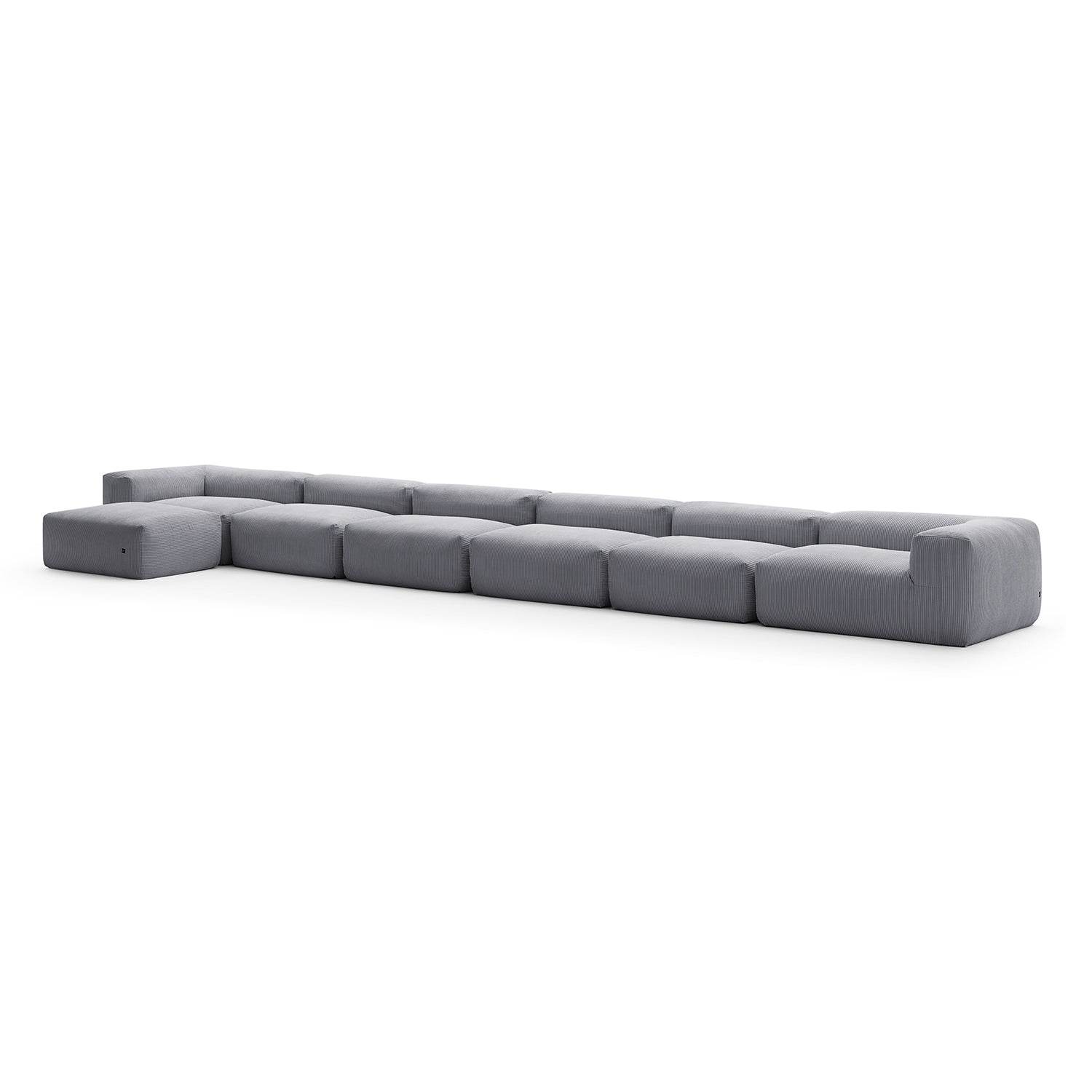 Mellow Sectional with Ottoman - Valyouweho