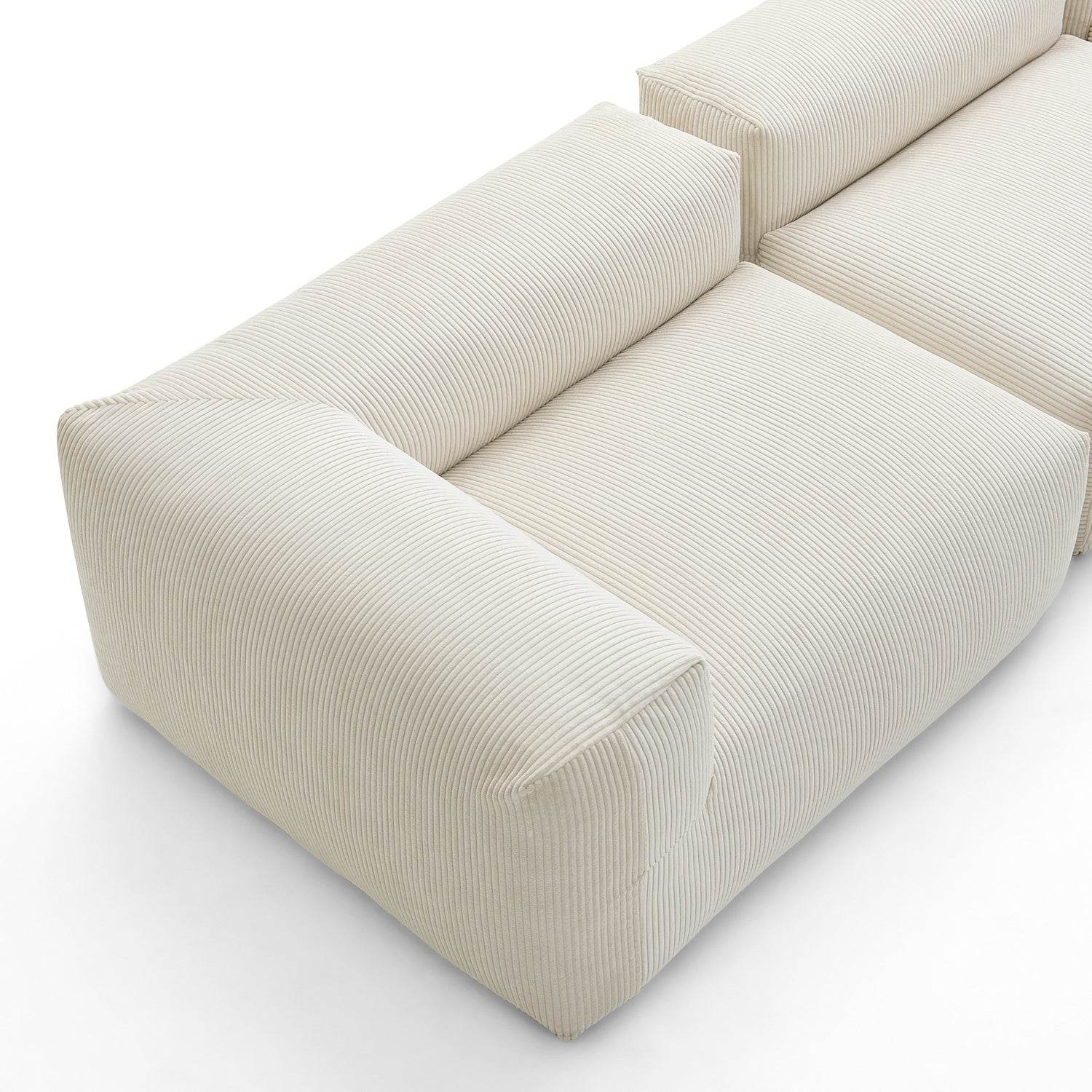 Mellow Sectional with Ottoman - Valyouweho