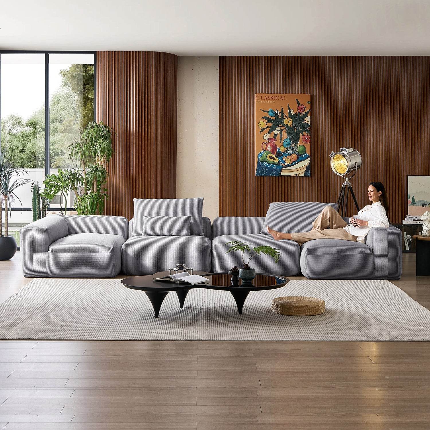 Mellow U Sectional - Valyouweho