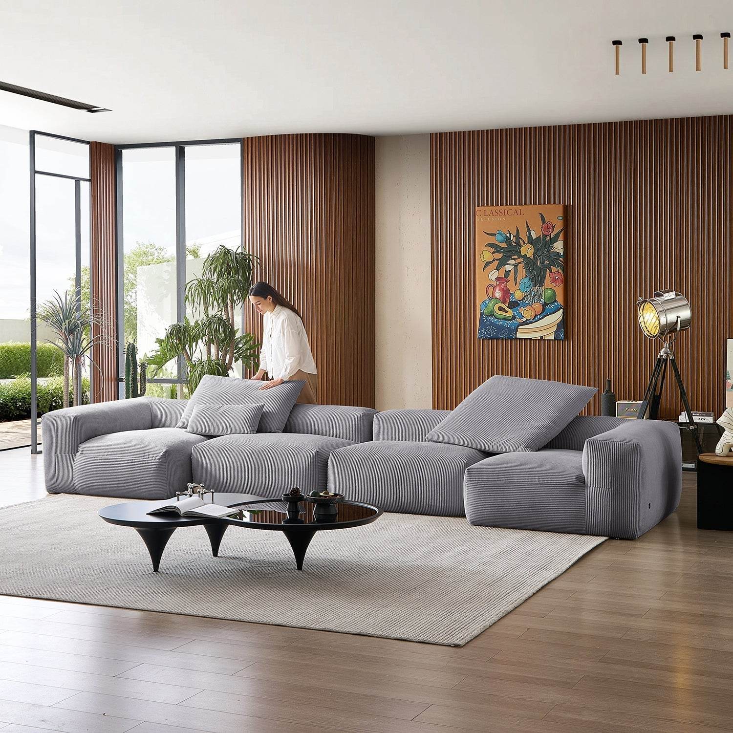 Mellow U Sectional - Valyouweho