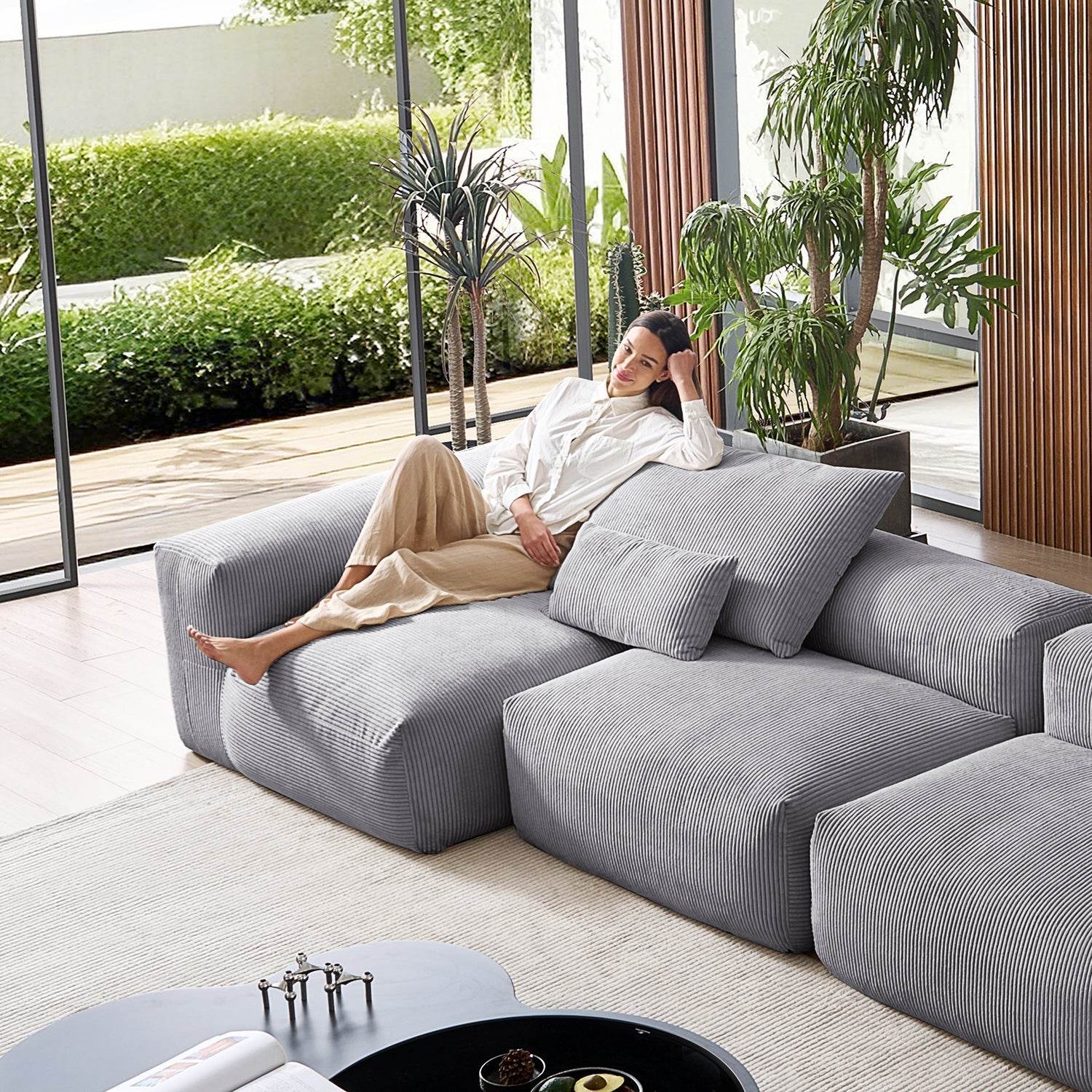 Mellow U Sectional - Valyouweho