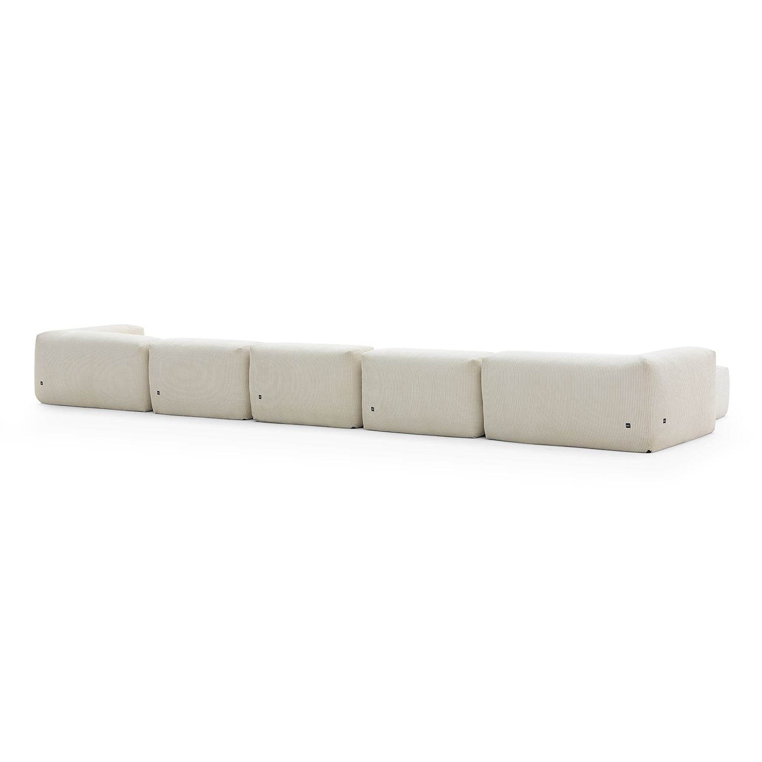 Mellow U Sectional with Ottoman - Valyouweho