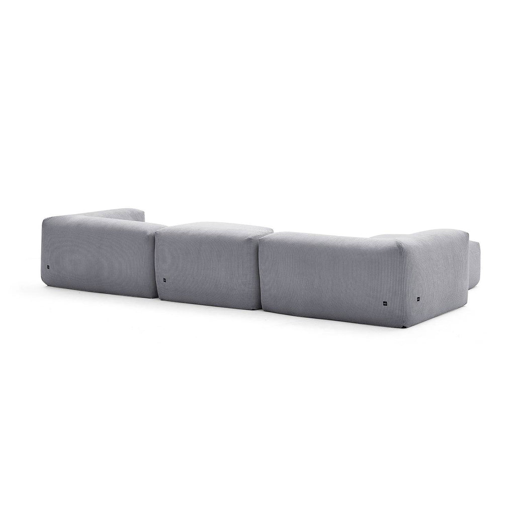 Mellow U Sectional with Ottoman - Valyouweho