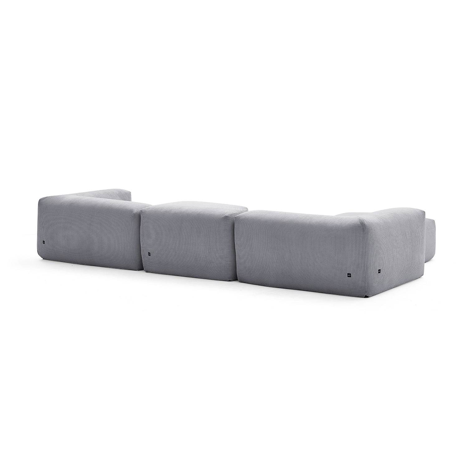 Mellow U Sectional with Ottoman - Valyouweho
