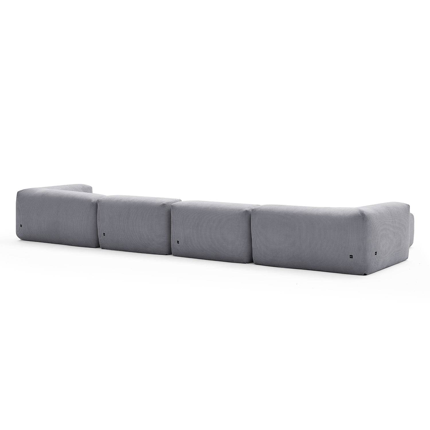 Mellow U Sectional with Ottoman - Valyouweho