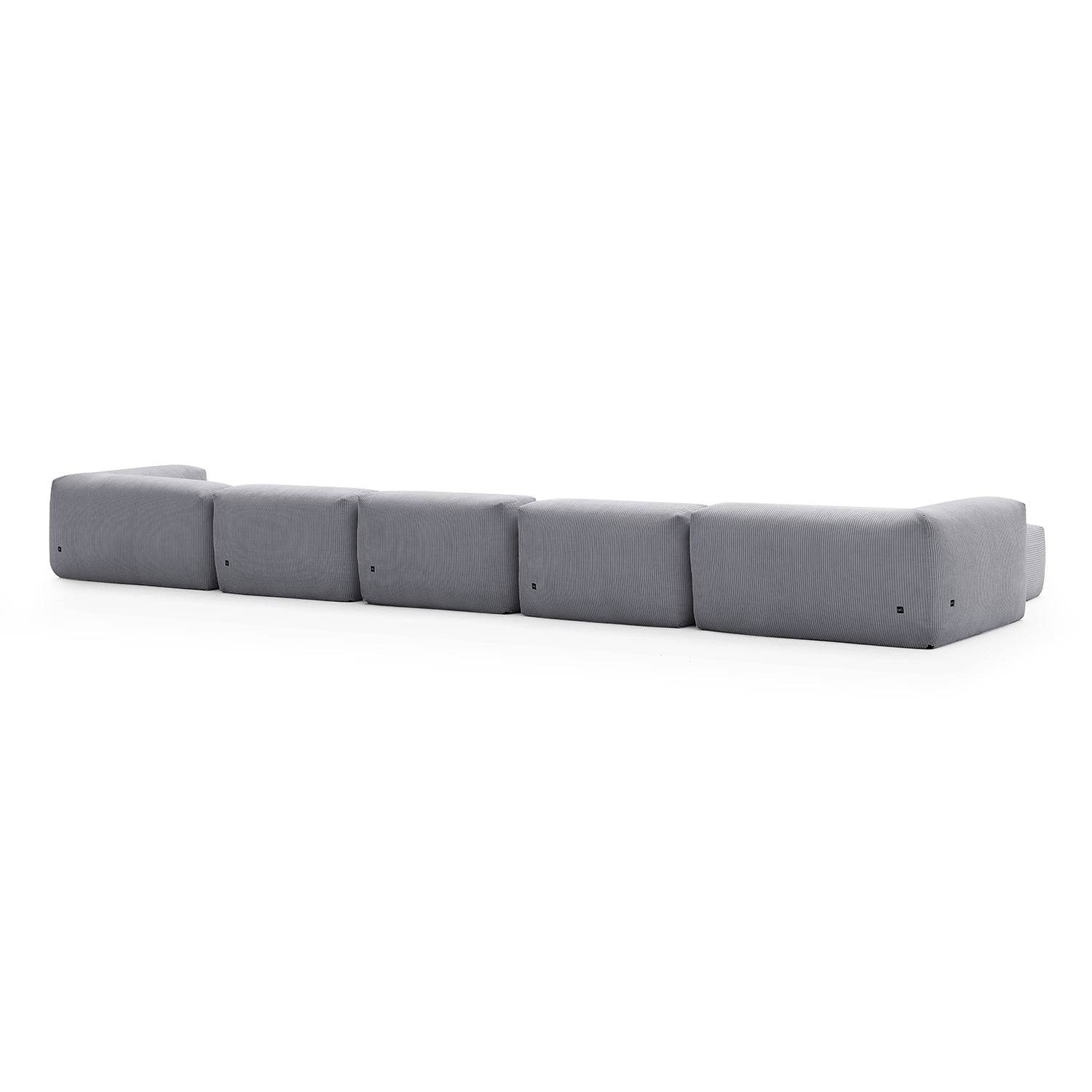 Mellow U Sectional with Ottoman - Valyouweho