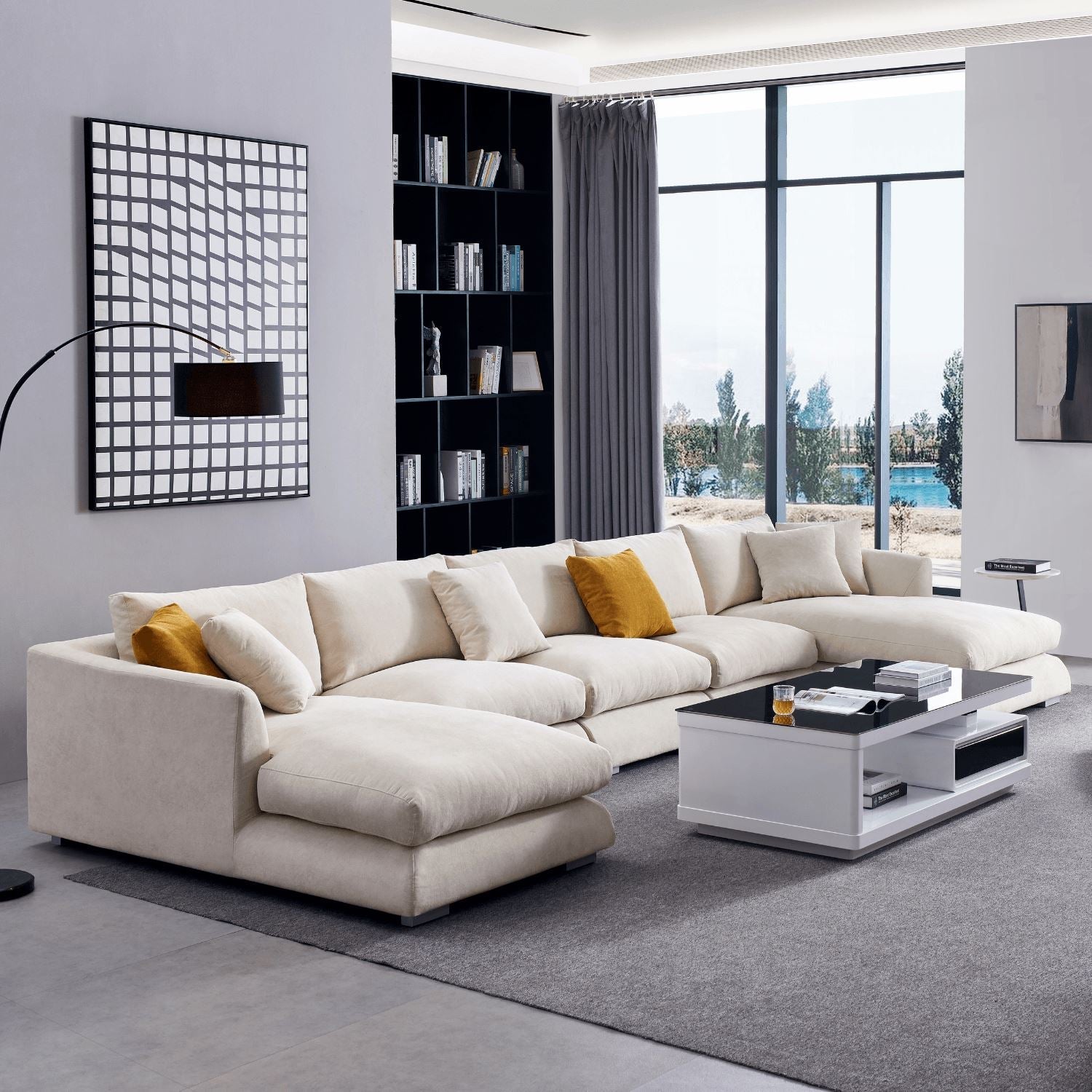 Feathers U-Sectional - Valyou