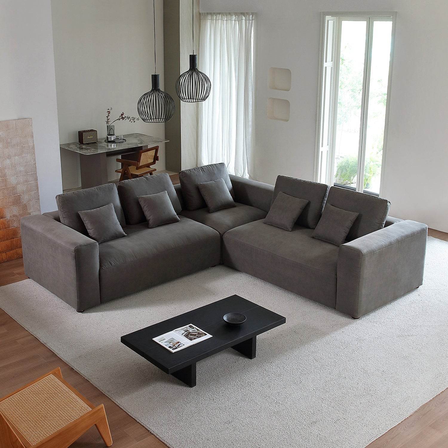 The 5th Closed L Sectional - Valyouweho