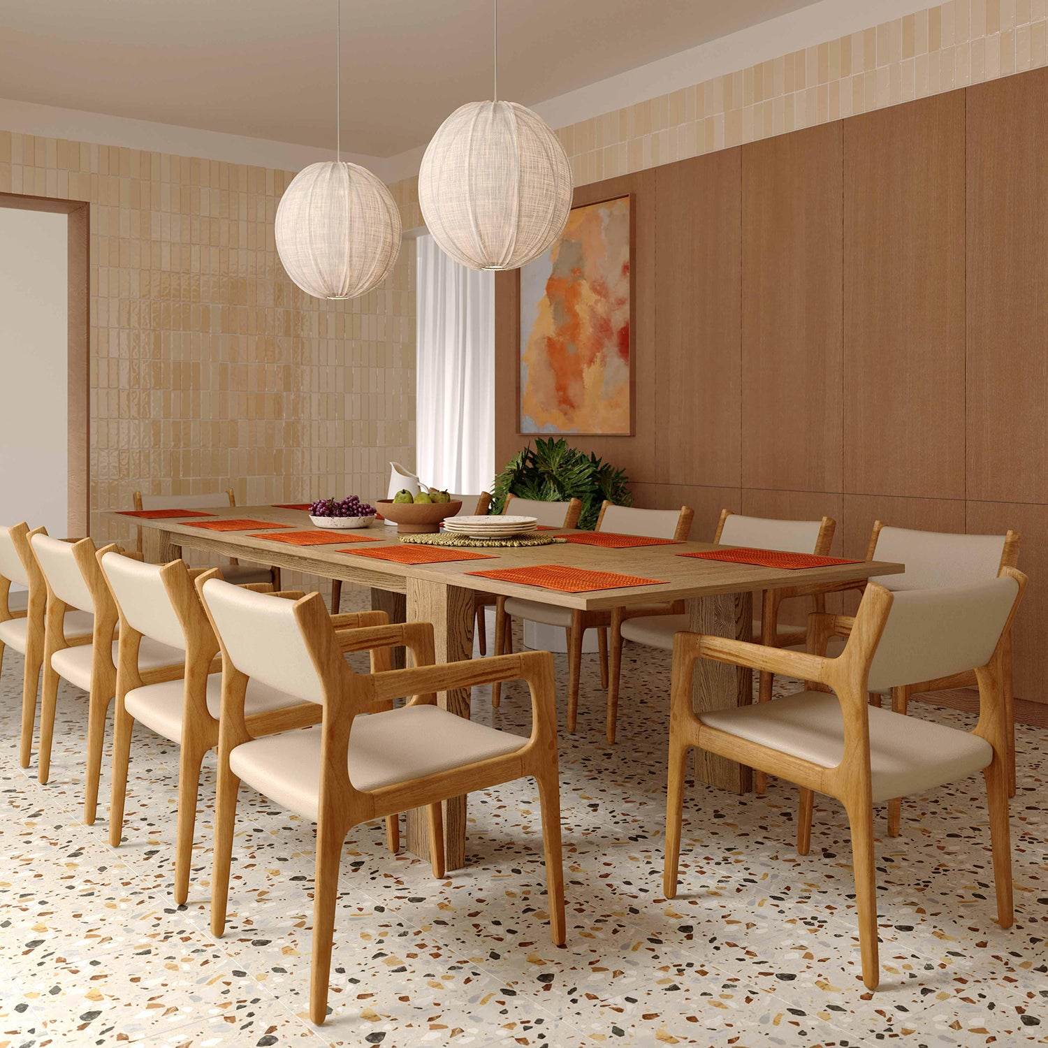 Polly Extendable Dining Table - Valyouweho