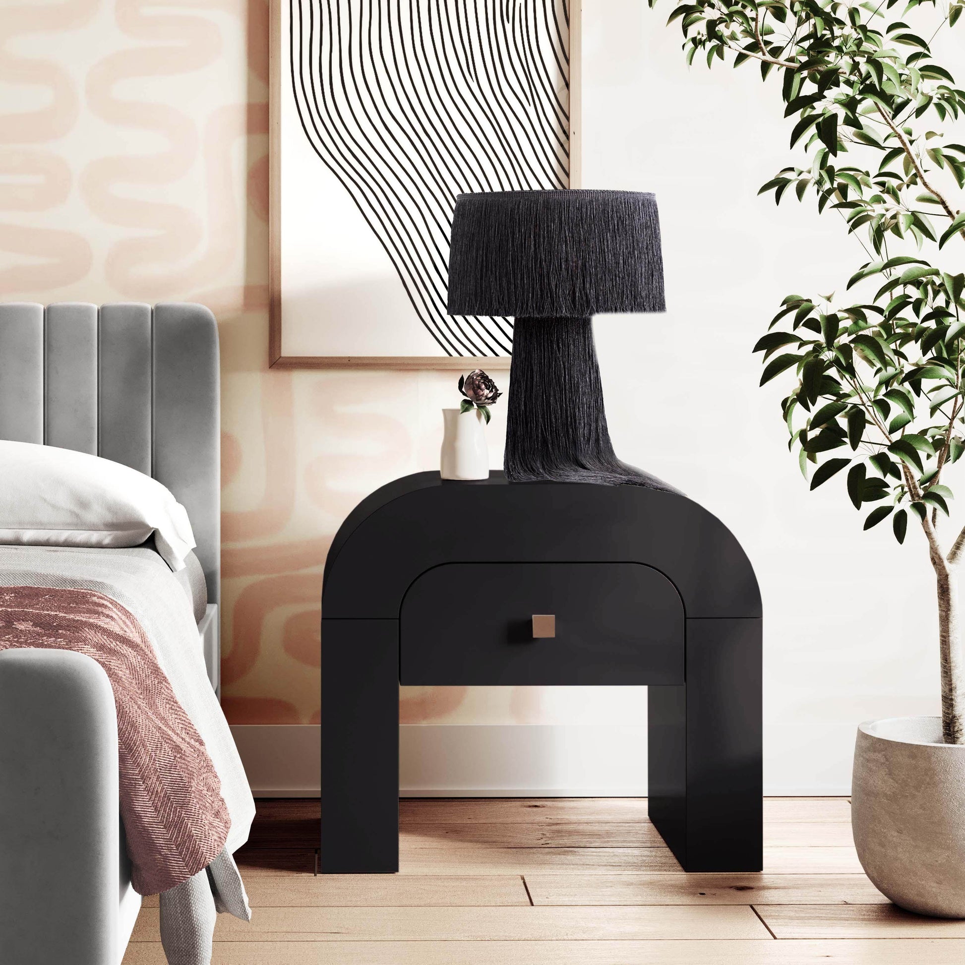 Hump Nightstand - Valyouweho