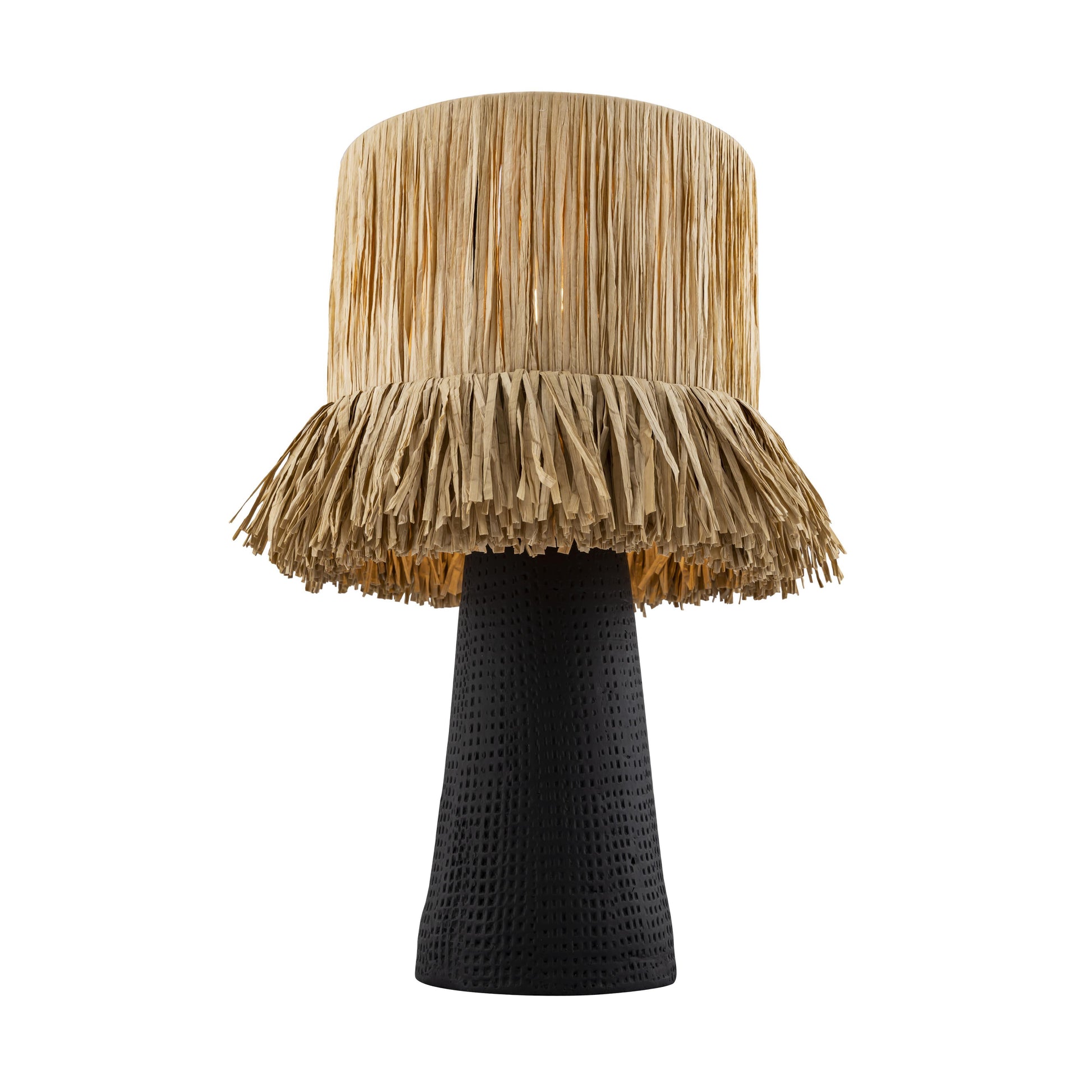Amira Raffia Natural Table Lamp