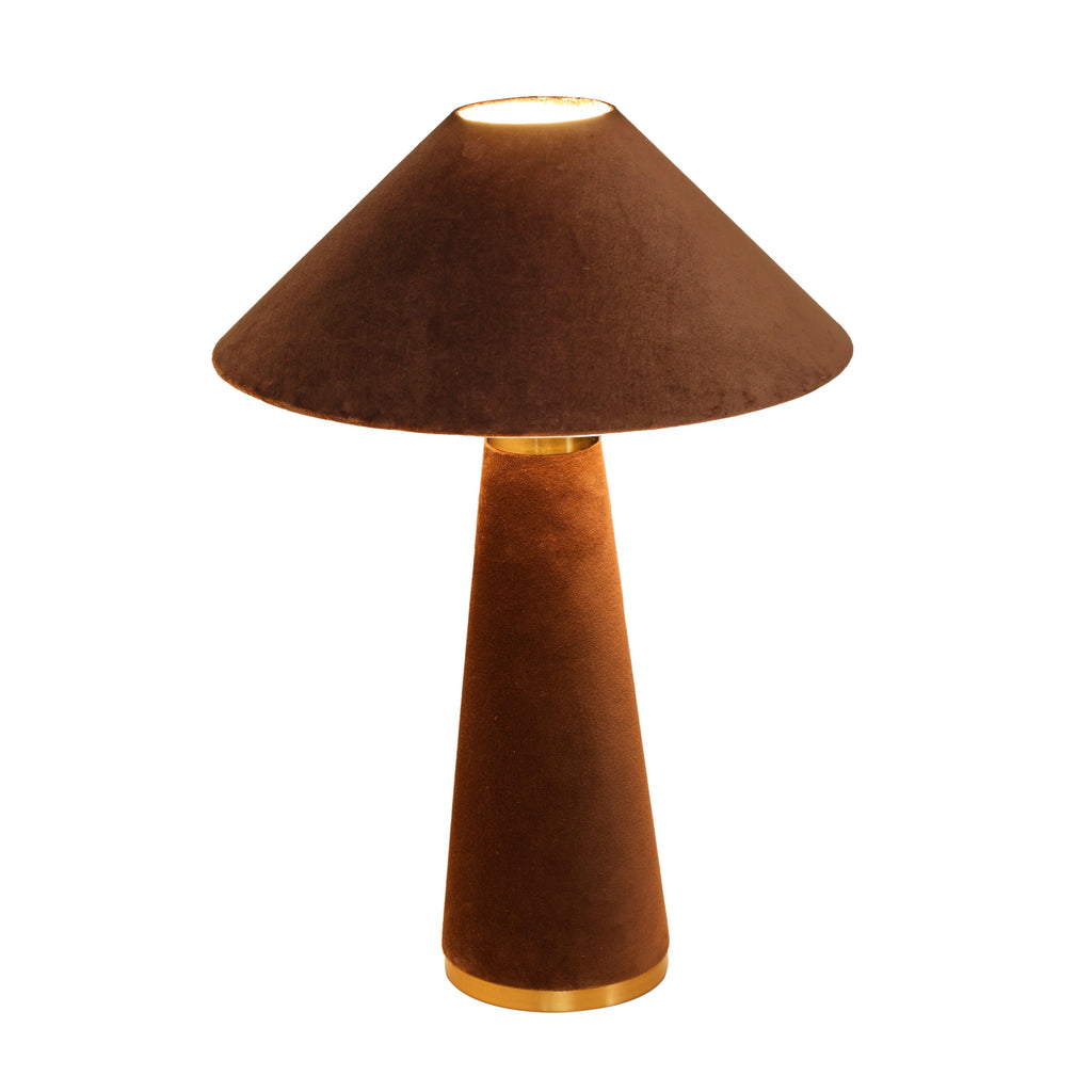 Graham Velvet Table Lamp
