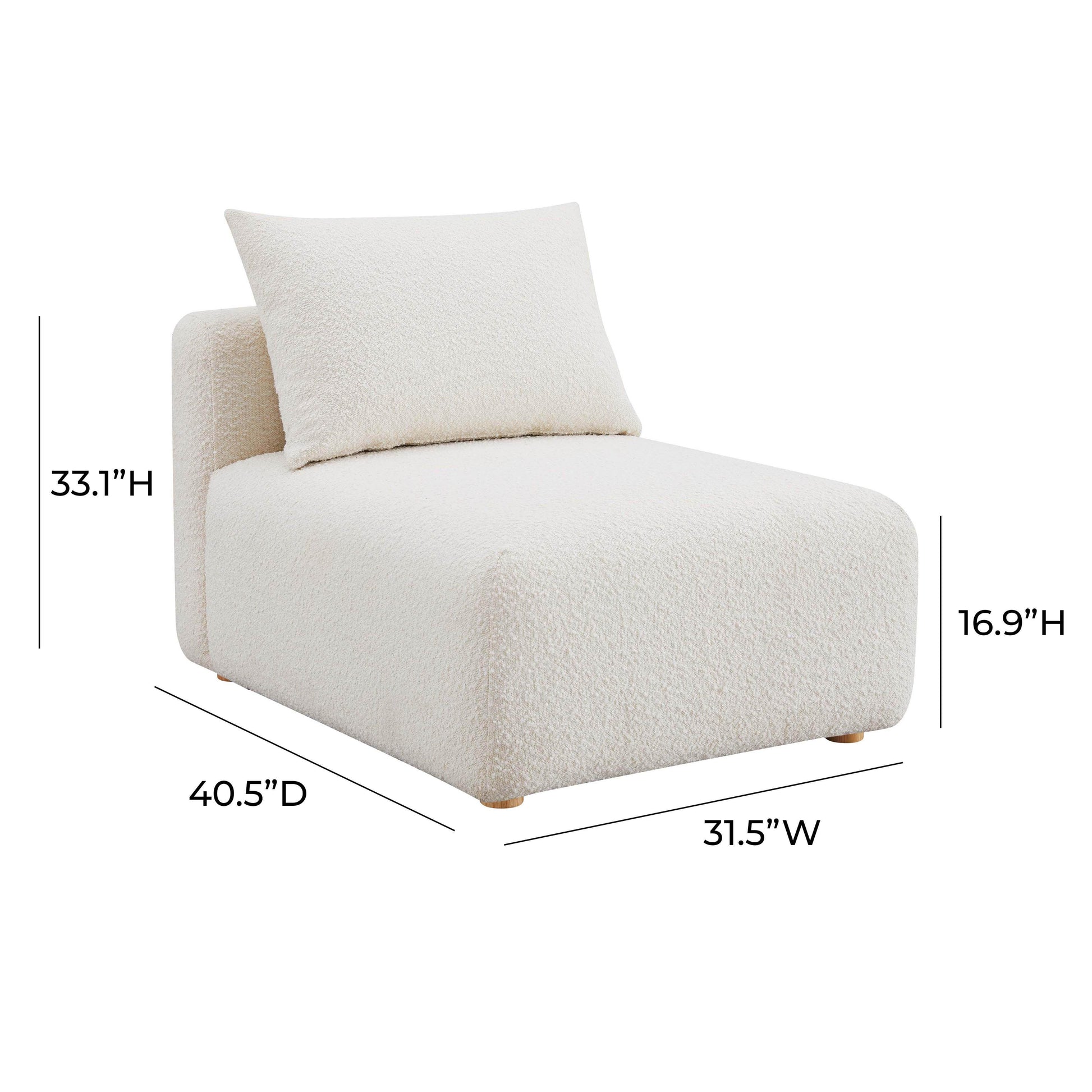 Hangover Armless Chair - Valyouweho
