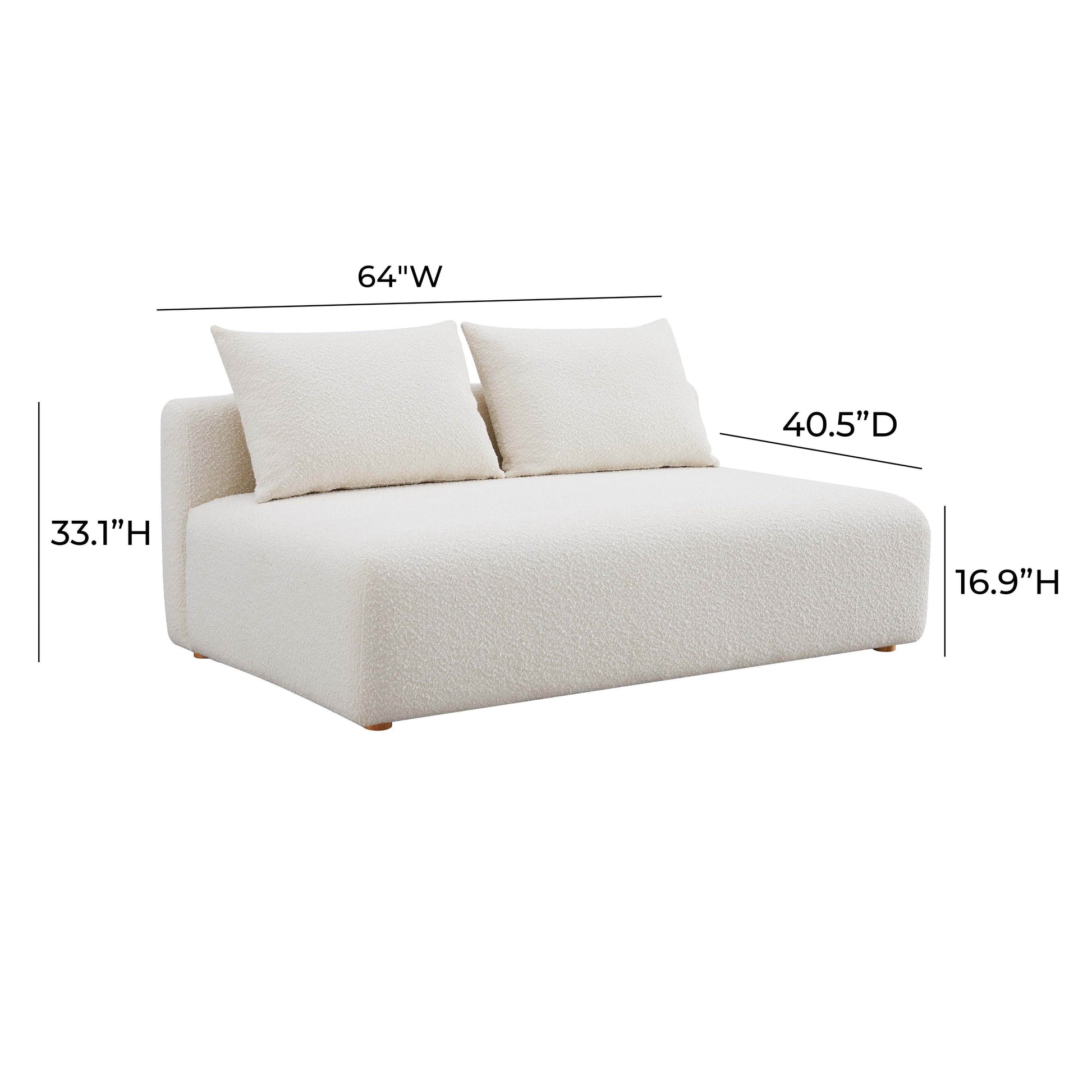 Hangover Modular Loveseat - Valyouweho