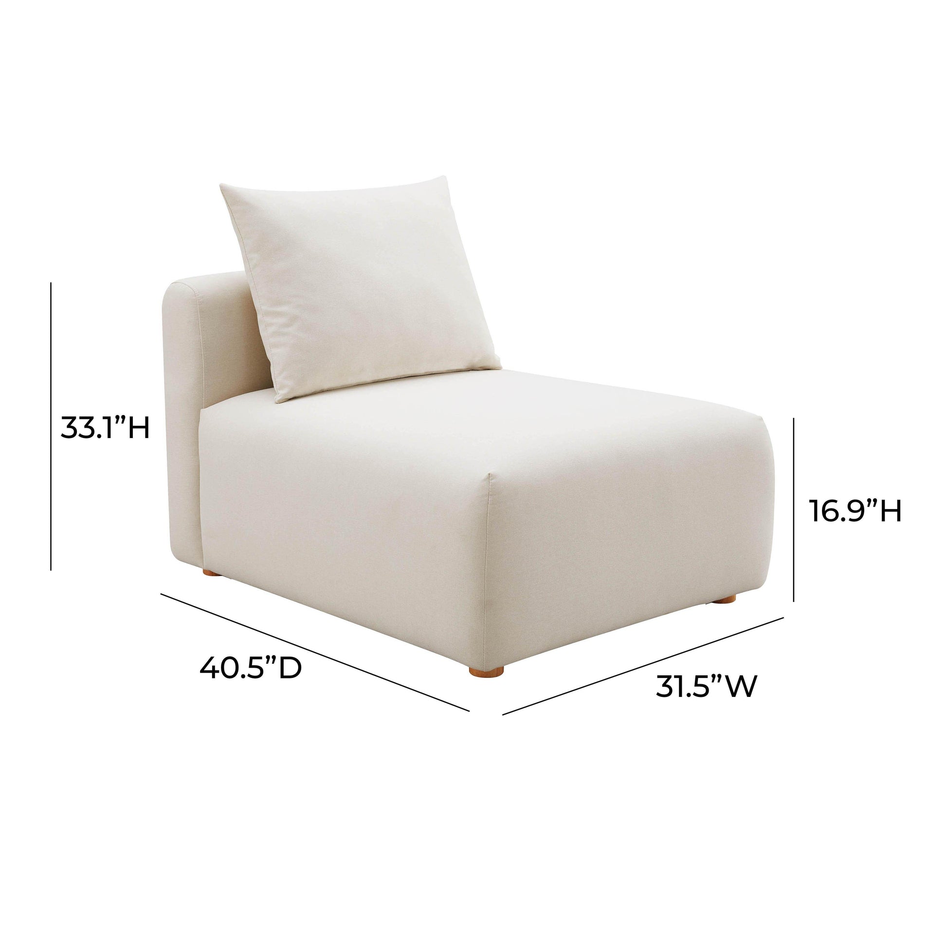 Hangover Armless Chair - Valyouweho