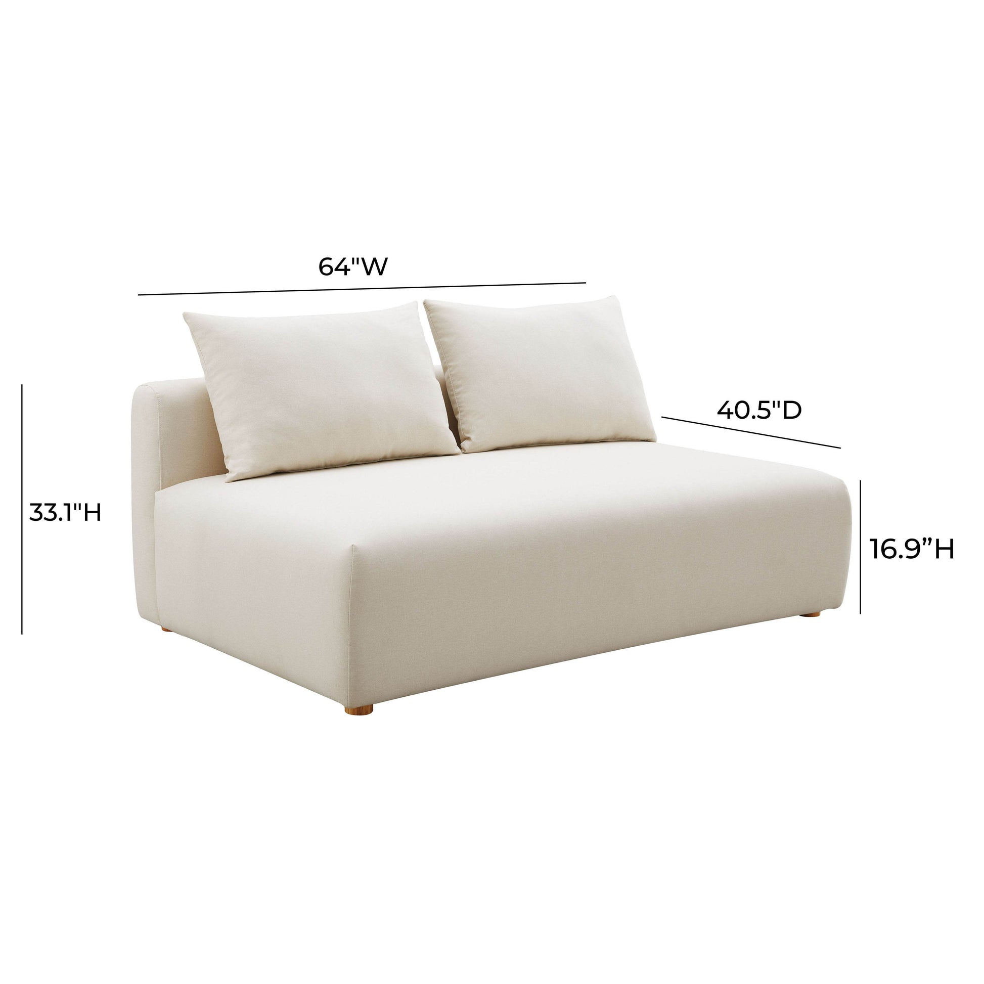 Hangover Modular Loveseat - Valyouweho