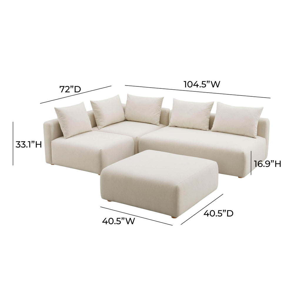Hangover Chaise Sectional - Valyouweho