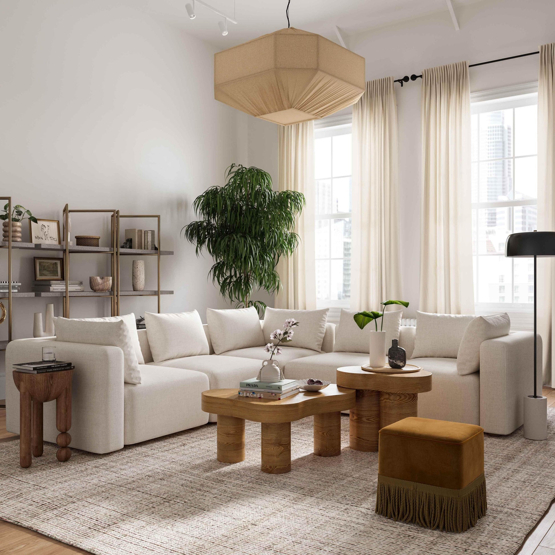 Hangover L-Sectional - Valyouweho
