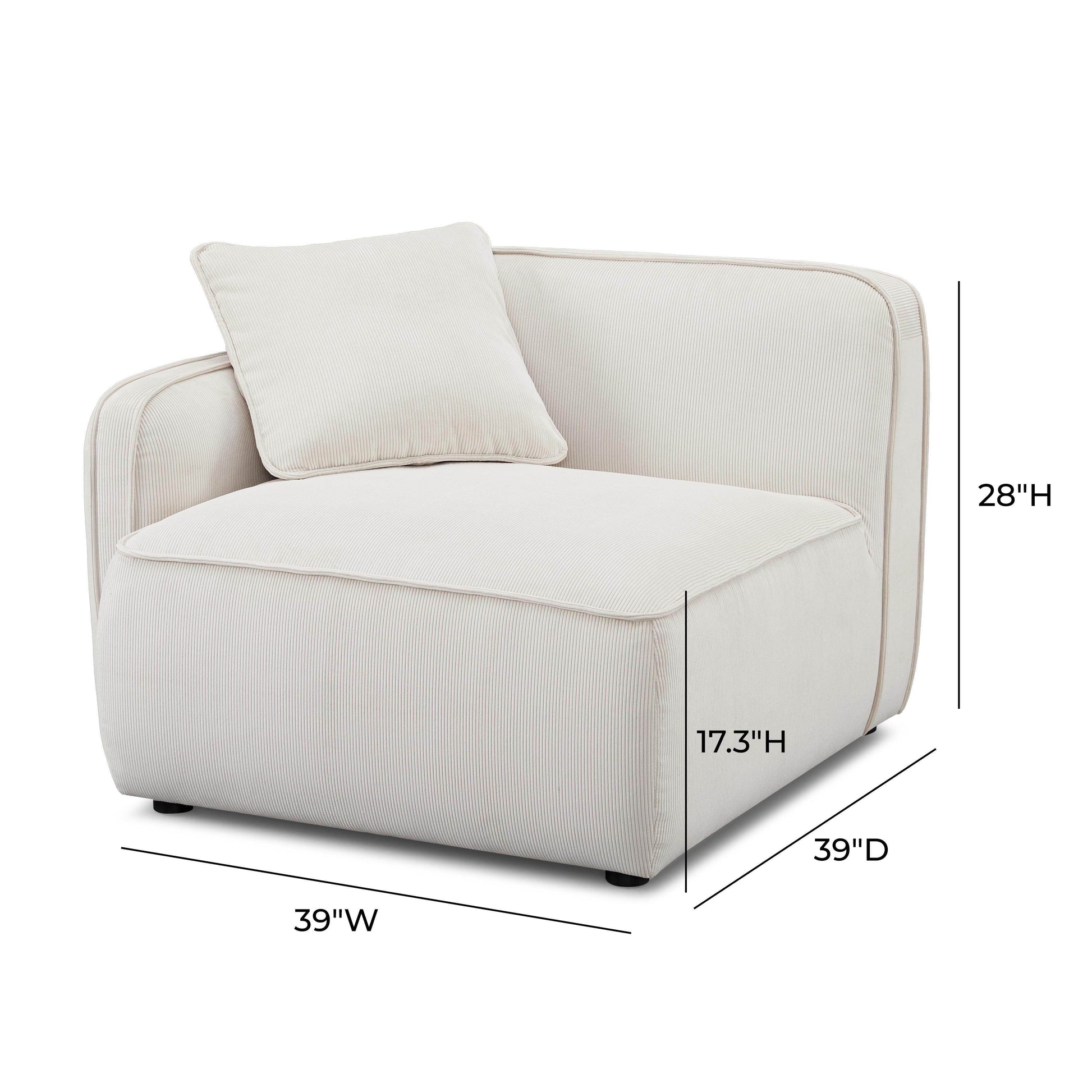 Travie Modular Arm Seat - Valyouweho