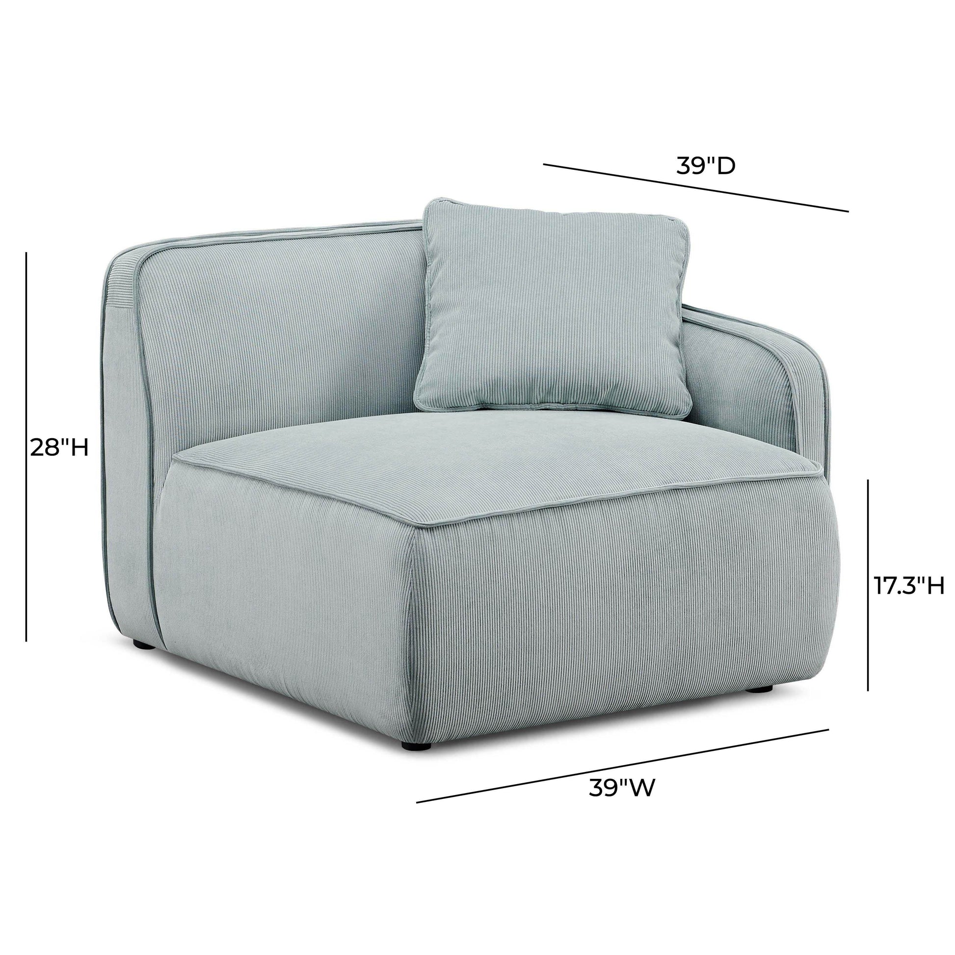 Travie Modular Arm Seat - Valyouweho