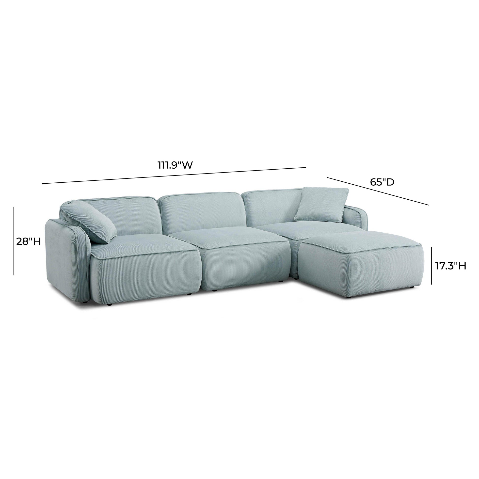 Travie Modular Sectional - Valyouweho