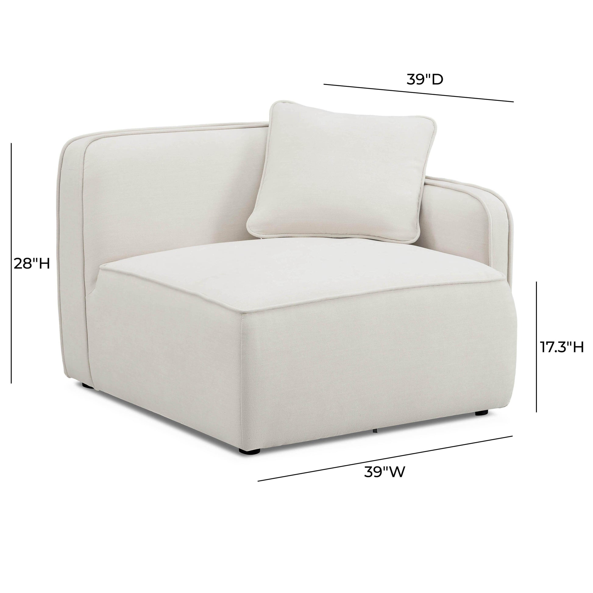 Travie Modular Arm Seat - Valyouweho